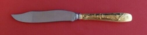 Audubon by Tiffany and Co Sterling Silver Fish Knife Original 8" Vermeil Gold