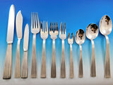 Tiber by Buccellati Sterling Silver Flatware Set for 12 Service 132 pcs Dinner