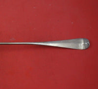 Rat Tail by Unknown English Sterling Silver Punch Ladle with Shell Bowl 15 1/2"