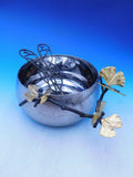 Butterfly Ginkgo by Michael Aram Stainless Steel & Brass Serving Bowl Set New