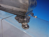Polish 700 Silver Footed Jewelry Box with Flower Finial by Carl Frendon (#4227)
