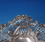 William Comyns English Victorian Sterling Silver Candy Dish Footed Ribbons #6456