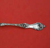 Les Cinq Fleurs by Reed and Barton Sterling Silver Berry Spoon Gold Washed 8"