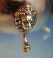 Sterling Silver Sugar and Creamer Set 2pc with 3-D Lion Face / Feet (#2506)