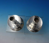 Governor Winslow by Tuttle Sterling Silver Candlestick Pair Weighted (#5112)