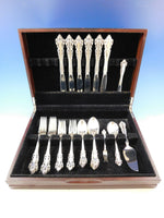 Medici New by Gorham Sterling Silver Flatware Set 6 Service 34 Pieces Dinner