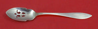 Buckingham Narrow by Shreve Sterling Silver Olive Spoon Pierced 5 3/4" Custom