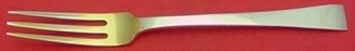 Continental by International Sterling Silver Fruit Fork Gold Washed Tines 6 1/4"