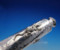 Art Silver Silverplate Perfume Bottle Crab Fly Lobster Lizard c.1860-1883 #4331