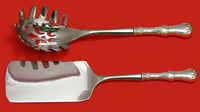 DUKE OF YORK BY WHITING STERLING SILVER ITALIAN PASTA SERVER SET 2PC HHWS CUSTOM
