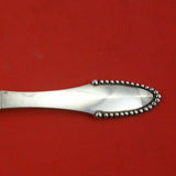 Beaded by Georg Jensen Sterling Silver Baby Fork 4 1/4" Heirloom Silverware