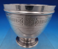 Palmette by Tiffany and Co Sterling Silver Caviar Dish with Glass Liner (#7402)