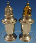 English Gadroon by Gorham Sterling Silver Salt and Peppers Shakers #759 (#1407)