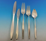 Crystal by International Sterling Silver Flatware Set 12 Service 62 pieces