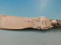 Georgian by Towle Sterling Silver Cake Saw Serrated Flowers on Blade HH 9 3/4"