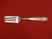 Orchids by Towle Sterling Silver Cold Meat Fork 8 1/2"