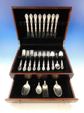Royal Rose by Wallace Sterling Silver Flatware Set for 8 Service 36 pieces