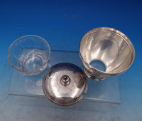 Palmette by Tiffany and Co Sterling Silver Caviar Dish with Glass Liner (#7402)