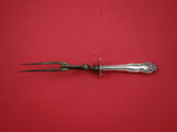 Queen by Mount Vernon / Howard Sterling Silver Roast Carving Fork 11 3/8"