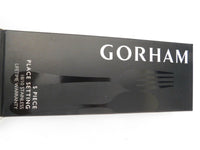 Golden Ribbon Edge by Gorham Stainless Steel Flatware Set Service for 8 New 40pc