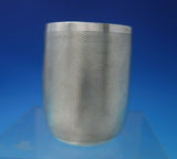 TH Skinner Sterling Silver Mint Julep Cup Engine Turned Etruscan Border (#5328)