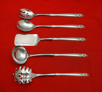 King Christian by Wallace Sterling Silver Hostess Set 5pc HHWS  Custom Made