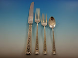 Windsor Rose by Watson Sterling Silver Flatware Set 12 Service 117 Pieces Dinner