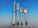 Chased Diana by Towle Sterling Silver Flatware Set Service 50 pcs Dinner