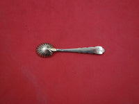 Unknown by Tiffany and Co Sterling Silver Salt Spoon shell fancy Viking  2 7/8"