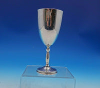 Juventino Lopez Reyes Mexican Sterling Silver Water Goblet 6" Tall (#4884)