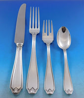 Piedmont by Buccellati Italy Silver Flatware Set for 12 Service 80 pcs Dinner