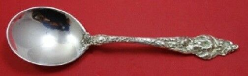 Les Six Fleurs By Reed and Barton Sterling Silver Gumbo Soup Spoon 7 1/8"