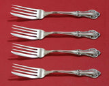 Joan of Arc by International Sterling Silver Fish Fork Set 4pc AS Custom 7 3/8"