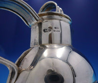 MG Mexican Sterling Silver Cream Pitcher / Oil Cruet with Cover 4 1/4" (#3847)