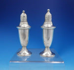 Empire Sterling Silver Salt and Pepper Shaker Set 2pc #243 1 3/4" x 5" (#4011)