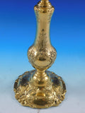 Francis I by Reed & Barton Sterling Silver Candlestick Pair Vermeil Gold 570A