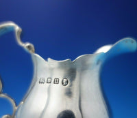 Colonial by FRT and Co English Sterling Silver Cream Pitcher 4" x 3 3/4" (#5924)