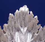 Buccellati Gianamaria Italian Sterling Silver Dish Maple Leaf Five Point (#7025)