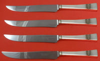 Diadem by Reed and Barton Sterling Silver Steak Knife Set Texas Sized Custom