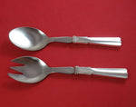 Baronet Arvesolv #7 by Hans Hansen Sterling Silver Salad Serving Set HH WS 7 3/4