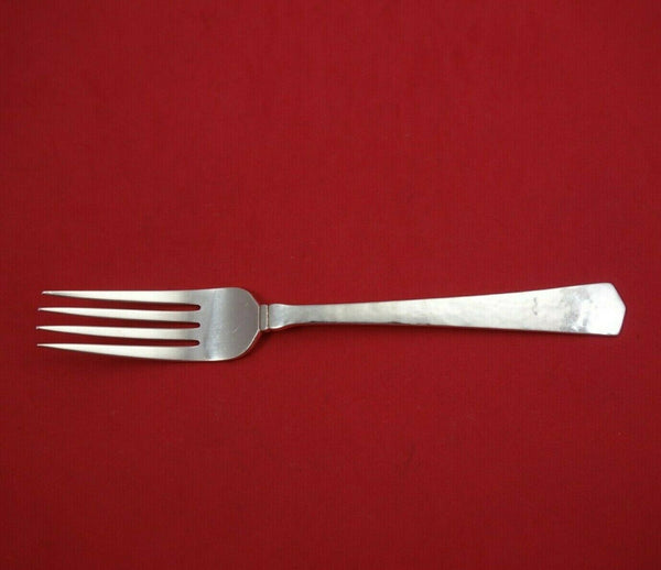 Allan Adler Hammered Sterling Silver Dinner Fork 7 5/8" Flatware
