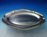 Orlando Jackson English Georgian Sterling Silver Platter Oval 33.6 ozt. (#6292)