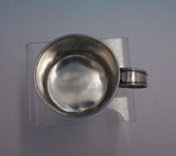 Arts and Crafts by William Kerr Sterling Silver Baby Cup Hand Hammered (#4780)