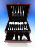 Tjorn by Dansk Sterling Silver Flatware Set for 8 Dinner Service 43 Pcs Rare