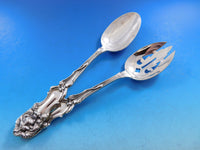 Lion by Frank Smith Sterling Silver Flatware Set Service 24 pieces Rare