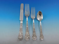 Medici Old by Gorham Sterling Silver Flatware Set for 18 Dinner Service 127 pcs