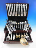 Les Cinq Fleurs by Reed and Barton Sterling Silver Flatware Set 126 pcs Dinner