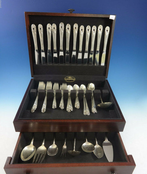 Spring Glory by International Sterling Silver Flatware Service 12 Set 69 Pieces