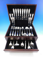 Salem by Tiffany & Co Sterling Silver Flatware Set for 8 Service 77 pieces