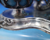 Austrian Sterling Silver Condiment Set Mustard Pot Salt Cellars (#6860-2)